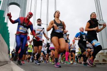 El 45º maratón de Nueva York pone a correr al mundo