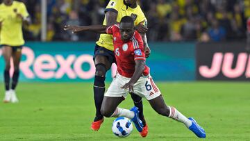 Deiver Machado, lateral de la Selección Colombia