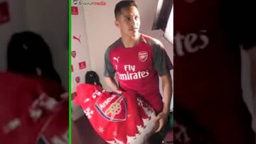Arsenal sorprendió a Alexis con regalos para sus mascotas