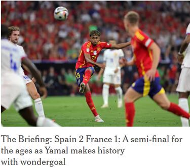 “Huracán España, fenómeno Yamal”