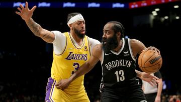 Davis regresa a la rotación y los Lakers cuajan una actuación ilógicamente buena. LeBron, otra vez legendario. Sin Durant ni Kyrie, Harden estuvo muy solo en los Nets.