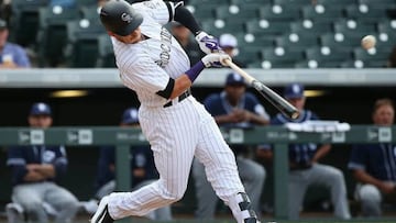 Trevor Story ha conseguido seis home runs en sus cuatro primeros partidos como profesional con Colorado Rockies.