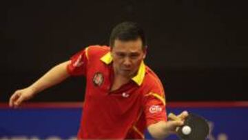 He Zhiwen, conocido como &#039;Juanito&#039; durante el torneo. 