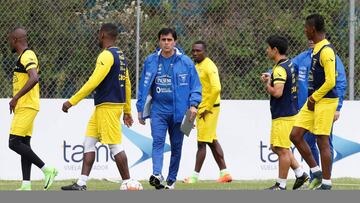 Quinteros, seleccionador de Ecuador.