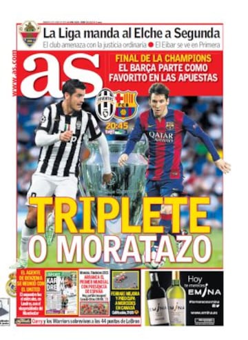 Las portadas de AS de junio