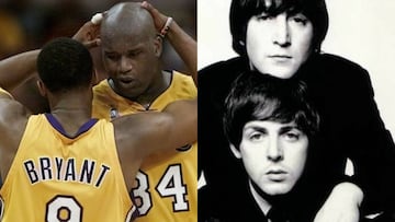 Shaq compara sus l¨ªos con Kobe con los de McCartney y Lennon