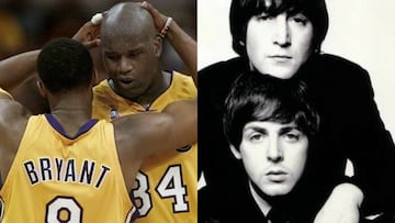 Shaq compara sus líos con Kobe con los de McCartney y Lennon