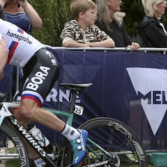 Juraj Sagan, con su hermano Peter en el TotalEnergies