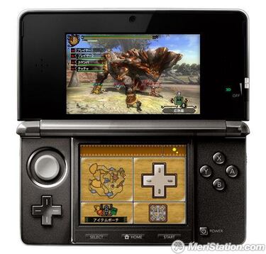 Monster Hunter 3G estrenará el segundo stick analógico de 3DS