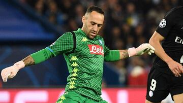 David Ospina, arquero del Napoli de Italia