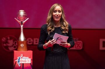 La presentadora de la gala, Marta Fernández.