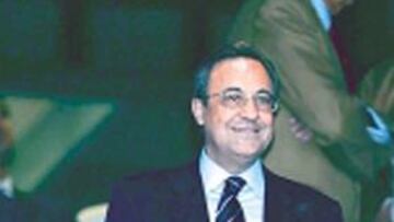 Florentino disfrutó junto a M.A. Ángel Revilla, presidente de Cantabria, y Emilio Botín, presidente del Banco de Santander.