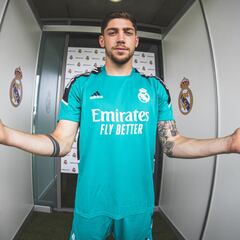 "Mi meta es ser un referente, en el Real Madrid y en Uruguay"