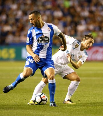 Modric y Guilherme.