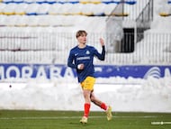Comenzó en el banquillo, pero tras salir al campo, su aportación fue fundamental. El centrocampista del Andorra anotó el gol del empate final, ante la Cultural, con perfecto golpeo tras un rechace.