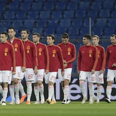 Las imágenes del empate de España en Suiza