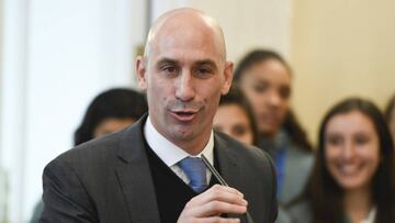 Luis Rubiales, presidente de la RFEF. 