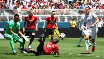 Manchester United played Real Madrid in Miami in August