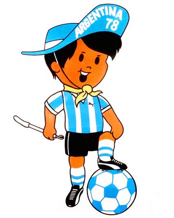 Siguiendo con las mascotas humanas, Argentina dio a conocer a ‘Gauchito Mundialito’, un niño con sombrero, pañuelo al cuello y la típica rastra que caracteriza al Gaucho en Argentina. Como ya es una tradición, vestía la camiseta de la selección argentina.