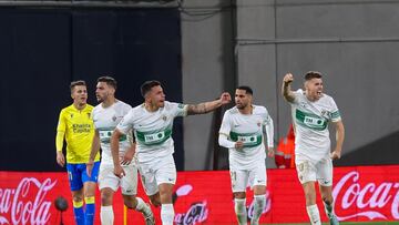 16/01/23 PARTIDO PRIMERA DIVISION CADIZ - ELCHE 1-1 GOL DE EZEQUIEL PONCE