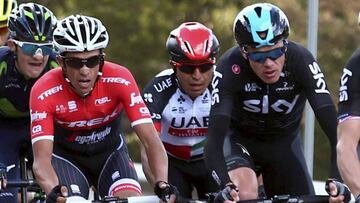 Así llegan los favoritos al Tour: Froome, sin brillo frente al pulso con Contador y Nairo Quintana