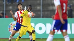 Ceter y Hernández alivian debut de Colombia en 1-1 con Paraguay