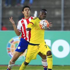 En imágenes el empate entre Colombia y Paraguay por el Sub 20