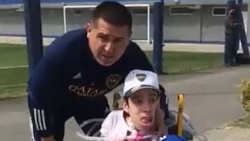 ¡Así posó Riquelme! La foto que casi le hace llorar