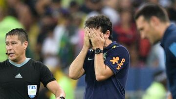 Brazil lost 1-0 to Argentina, but Brazil head coach Fernando Diniz insists that his side had many more chances than Argentina, but that they got lucky.