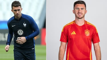 Laporte nació en Agen, Francia y jugó con sus selecciones juveniles, pero apesar de haber sido convocado con la absoluta, nunca llegó a disputar un solo minuto. En 2021, se nacionalizó español tras años en el Athletic Club y debutó con España en la Eurocopa. Desde entonces, ha sido habitual en las convocatorias de La Roja, aportando solidez defensiva y experiencia internacional. Titular en las finales de la Nations League de 2023 y la Euro 2024 que ganó el combinado español.
