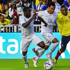 En imágenes el triunfo de Colombia sobre Honduras