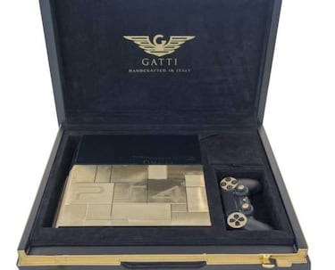 ¿Qué tiene la PS4 creada por Gatti para valer 12.500 euros?