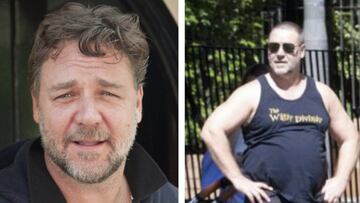 Así responde Russell Crowe a los que le llaman gordo. Foto: Instagram