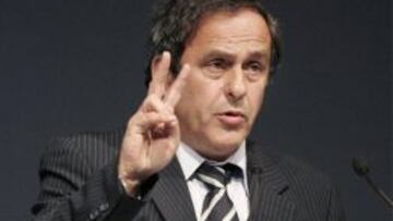 El presidente de la UEFA Michel Platini.