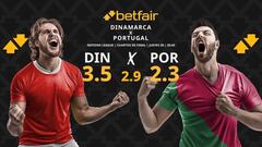 Dinamarca vs. Portugal: horario, dónde ver, pronósticos y cuadro