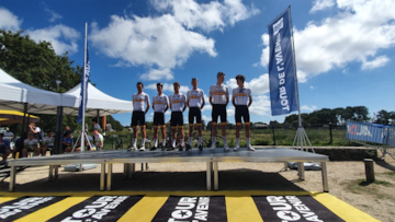 El equipo de Espa?a en el Tour del Porvenir (@RFECiclismo)