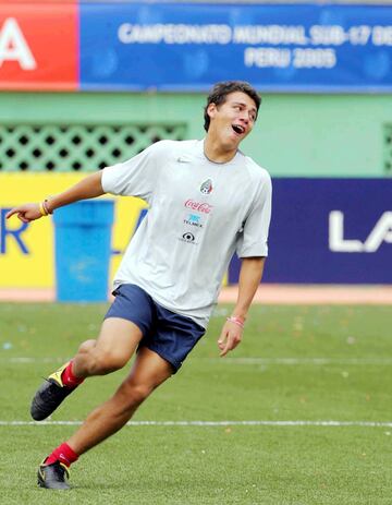 El campeón mundial sub-17 participó en este tradicional torneo en 2006. Moreno todavía formaba parte de Pumas de la UNAM.