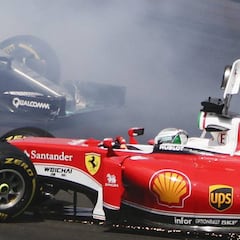 Rosberg desvela que Vettel le pidió perdón por su accidente