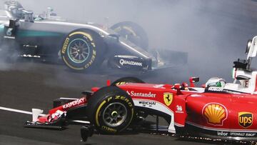 Rosberg desvela que Vettel le pidió perdón por su accidente