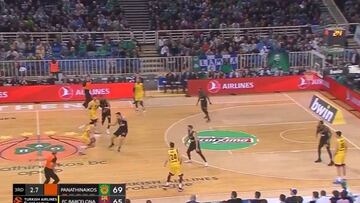 ¿Es un parque de New York o la Euroliga? Locura total de Abrines con una de las jugadas del año