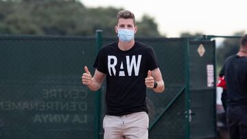 Los tests PCR inauguran la vuelta al trabajo del Girona