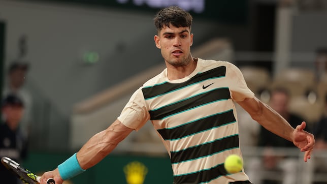 Shelton - Alcaraz, en directo: octavos de Roland Garros hoy en vivo online