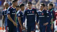 Formación de la U. de Chile hoy para enfrentar a Iquique