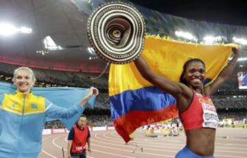 La atleta colombiana sigue demostrando que es de las mejores del mundo. 