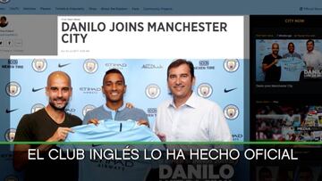 Danilo se va al City y deja el Madrid tras dos temporadas