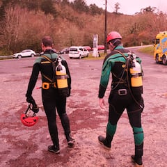 Hallan una séptima víctima mortal del accidente de autobús de Pontevedra