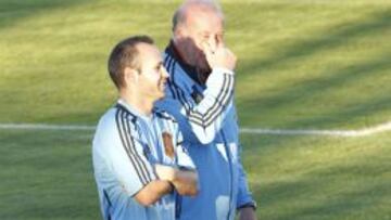 Del Bosque: "Me gustaría ver a Iniesta con el Balón de Oro"