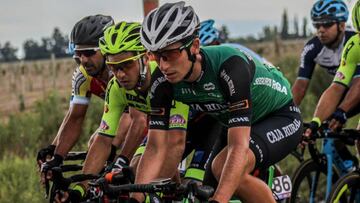 Julen Amezqueta rueda durante el GP Industria & Artigianato.