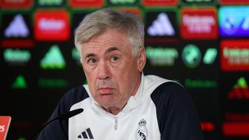 Real Madrid boss Carlo Ancelotti, linked with brazil, says his future “will soon be known”