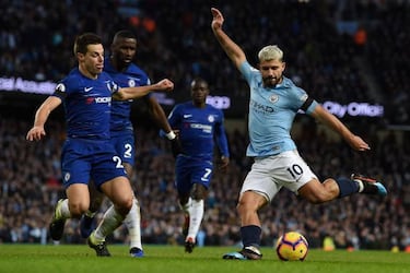 City destroy Chelsea 6-0 with another Agüero hat-trick